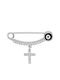 Oxzen Child Safety Pin made of Silver