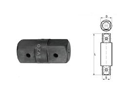 5/8'' Male-to-male Impact Adaptor 5/8'' Square 5/8'' Male-to-male Impact Adaptor 5/8'' Square