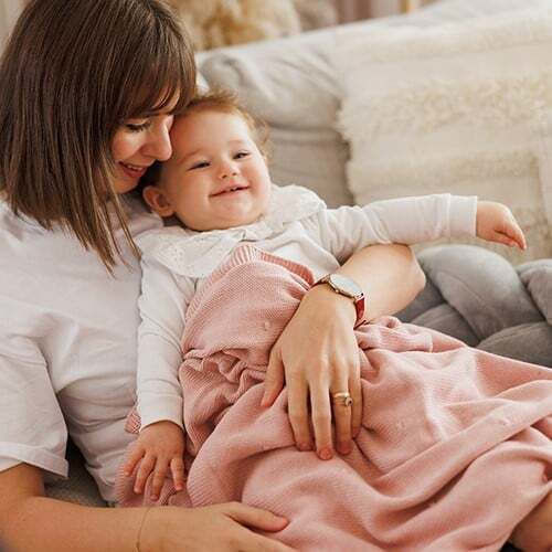 Babyono Nursery Swaddling Blanket 75x100cm