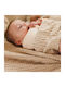 Babyono Blanket Nursery Swaddling Blankets Knitted Beige 75x100cm