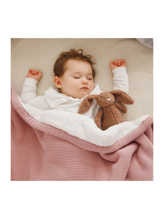 Babyono Κουβέρτα Αγκαλιάς & Λίκνου 75x100εκ.