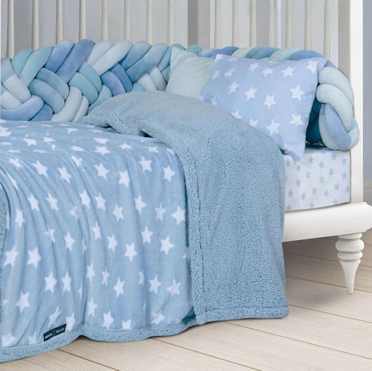 Greenwich Polo Club Nursery Swaddling Blanket Sherpa 110x150cm Greenwich Polo Club Nursery Swaddling Blanket Sherpa 110x150cm
