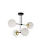 Agora Lighting Verstellbar Hängelampe Schwarz mit Fassung E14, E.14