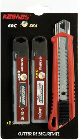 Kronus Set Cuțite De Tăiat 160 Mm 10 Lame De Schimb Cuțit C60 Set 10 Lame De Schimb Cuțit Sk4 L 160 Lățime 18 Greutate 195