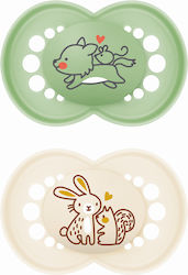 Mam Original Pacifiers Silicone Green for 16+ m...