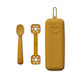 Interbaby Baby Set with Spoons made of Silicone...