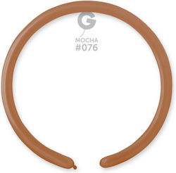 Braunes Mocha Luftballon Modellierung 160