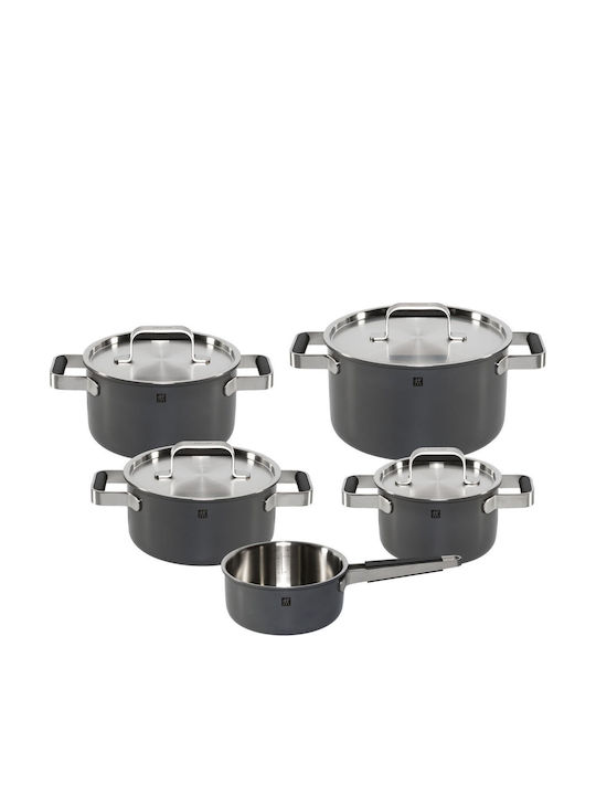 Zwilling J.A. Henckels Pure Cookware Cookware Set of Stainless Steel with Coating 5pcs
