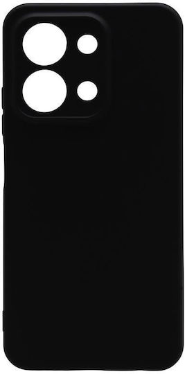 iNOS Umschlag Rückseite Silikon Schwarz (Redmi 15C 4G)