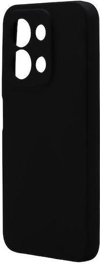 iNOS Umschlag Rückseite Silikon Schwarz (Redmi 15C 4G)