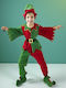 Christmas Elf Boys Costume Candy – 4-piece Set Blouse Pants Booties Hat