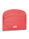 Small Leather Women's Wallet Classic with RFID Red