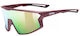 Uvex Cycling Glasses with Pink Frame and Multicolour Lenses