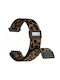 Curea Nylon Închidere Magnetică Garmin Venu 2s Venu 3s Leopard