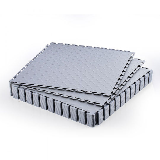 Vevor PVC Garden Decking Board 51.3x51.3cm 16pcs