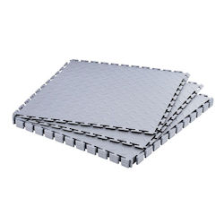 Vevor Terrassendiele für Gartenboden aus PVC 51.3x51.3cm 8Stück