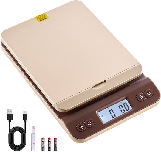 Vevor Electronic Precision Commercial Scale with Weighing Capacity of 40kg and Division 2gr