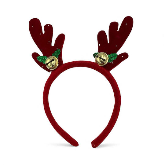 Weihnachtsbekleidungsaccessoires Stirnband Rentier Rote 20 cm