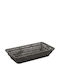 Espiel Set of Decorative Baskets Rattan Gray 32.5x17.5x6.5cm 4pcs