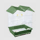 Bird Cage 34x27.5x46cm. Green