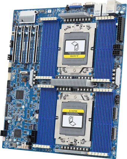 Gigabyte MZ73-LM2 SoC Mainboard Erweitertes ATX mit AMD SP5 Sockel