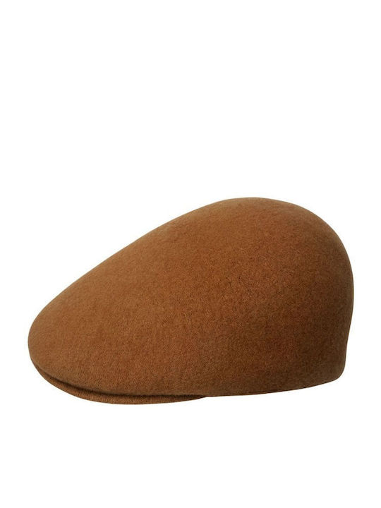 Kangol Stoff Herren-Hut Braun