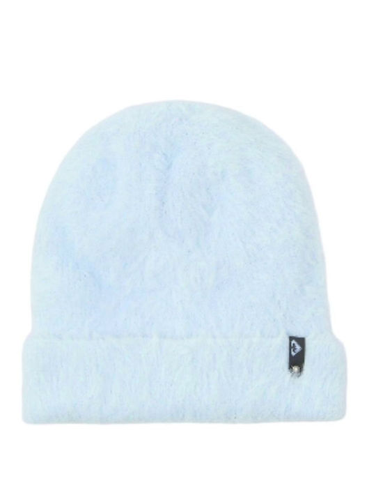 Peace Polly Beanie Γυναικείος Fleece Σκούφος Πλεκτός σε Γαλάζιο χρώμα