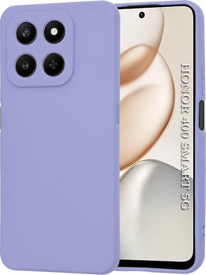 Techsuit Softflex Silicone Purple Back Cover (Honor 400 Smart)