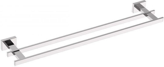 Gloria Style Rail Баня Единична Подов с винтове ​55x12см Сребрист