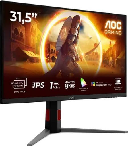 AOC U32G4U IPS-ADS HDR Monitor 31.5" 4K 3840x2160 160Hz mit Reaktionszeit 1ms GTG