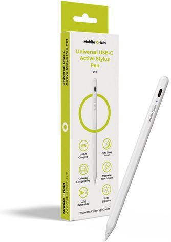 Mobile Origin PE1 Digital Touch Pen in Weiß Farbe