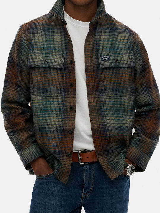 Superdry Miller Long Sleeve Overshirt Regular F...