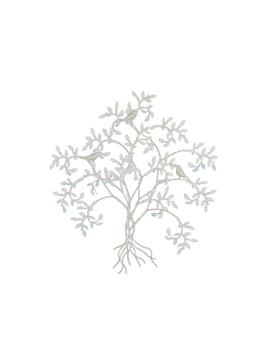 InTheBox Wall Decor Maram Deco White Made of Metal 59.69x0.64x64.77cm 4 Pieces
