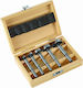 Lux Tools Σετ Ποτηροπρίονα με Διάμετρο από 1mm έως 35mm για Ξύλο