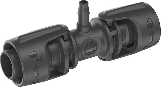 Gardena 13204-20 Т-образна тръба за свързване 5pcs Черен
