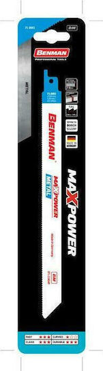 Benman S1126CHF Jig Saw Blade for Metal 300mm MaxPower 10TPI 71883
