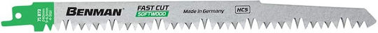 Benman S1531L 71873 Blade for Wood 240mm