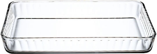 Espiel Borcam Glass Rectangular Heat-Resistant Cookware 3800ml