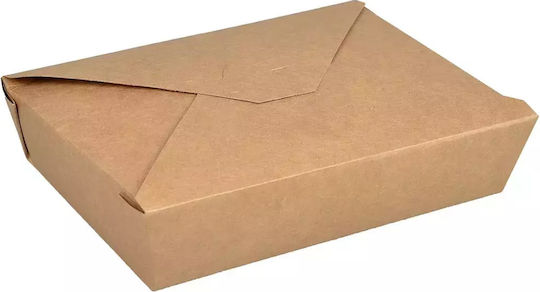 Σετ 100 Χάρτινα Κουτιά Kraft 19.5x14x4.8εκ.