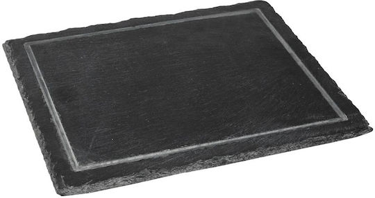 Espiel Rock Servierplatte Stein 32x27cm 1Stück