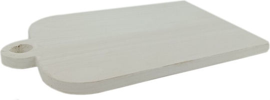 Espiel Wooden Cheese Serving Platter with Handle 45.7x29x1.9cm