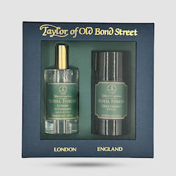 Taylor of Old Bond Street Royal Forest Skin Care Set for Moisturizing and Body Cleaning