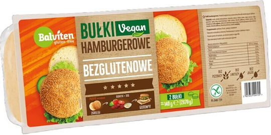 Ψωμάκια Burger Σουσάμι Χ./γ 2pcs Balviten 140gr
