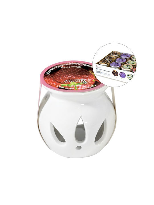 Ceramic Perfumer 7.8x6.5x7.8 Candle 9g