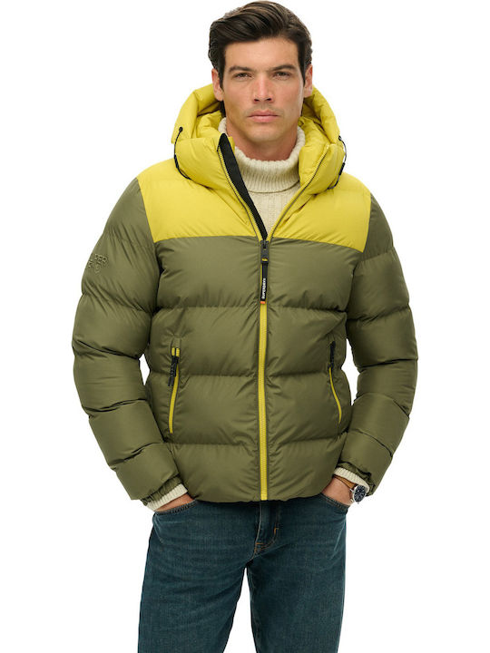 Superdry Χειμωνιάτικο Μπουφάν Puffer Αδιάβροχο ...