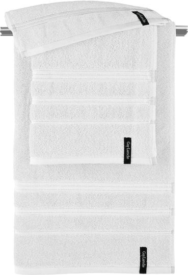 Guy Laroche Σετ Πετσέτες Μπάνιου 3τμχ Sofrano White Βάρους 500gr/m²