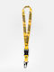 Keychain Neck Strap Bad Boy Logo Safebreak 50 Cm Yellow