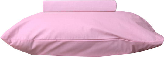 Viopros Pink Pillowcases Set with Envelope Cover 50x70cm
