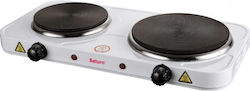 Saturn Countertop Burner Emaille Double Gray