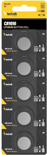 Technik Baterii Litiu pentru ceasuri CR1616 3V 5buc